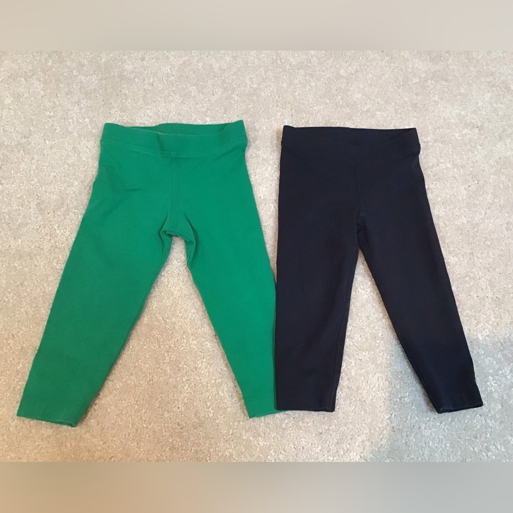 Primary leggings 12-18 months - set of 2